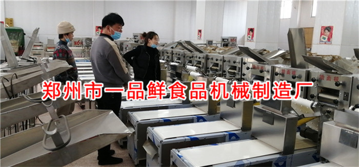 許昌客戶考察5型全套燴面機(jī)(圖1)