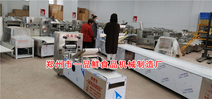 客戶考察多功能扯面機 客戶考察多功能扯面機