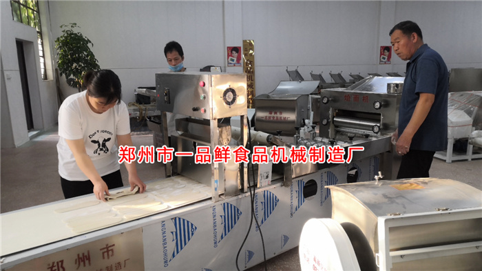 調試500型燴面機設備 調試500型燴面機設備