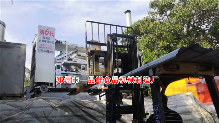 自循環揉壓機裝車 自循環揉壓機裝車